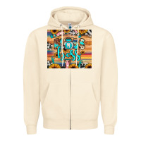 Sandshell floss boss Zipper Hoodie - JahusDesignShop