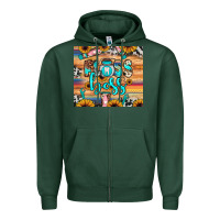 Sports Green floss boss Zipper Hoodie - JahusDesignShop