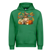Emerald Hello Autumn With Chihuahua Dog Urban Hoodie - LillyAllenDesigns