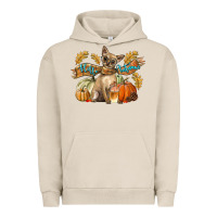 Pigment French Oak Hello Autumn With Chihuahua Dog Urban Hoodie - LillyAllenDesigns