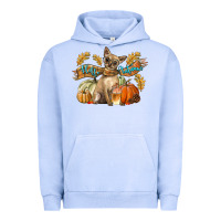 Pigment Grape Ice Hello Autumn With Chihuahua Dog Urban Hoodie - LillyAllenDesigns