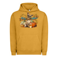 Pigment Peanut Butter Hello Autumn With Chihuahua Dog Urban Hoodie - LillyAllenDesigns