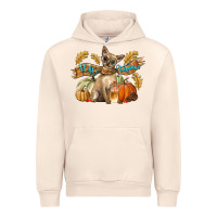 Sandshell Hello Autumn With Chihuahua Dog Urban Hoodie - LillyAllenDesigns