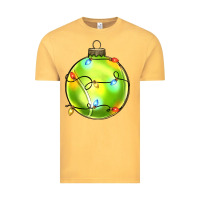 Vintage Mustard christmas  tennis Vintage Tee - Zillion Design Studio