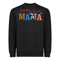 Black all american mama Heavyweight Sweatshirt - RanaPortraitStore