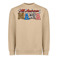 Mushroom all american mama Heavyweight Sweatshirt - RanaPortraitStore