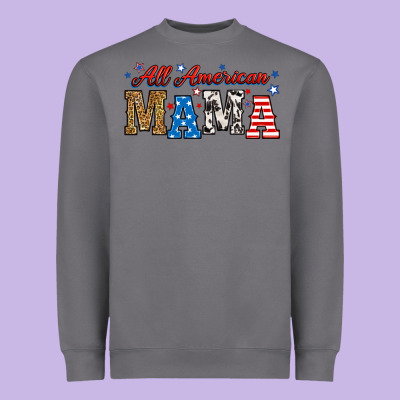 Heavyweight Sweatshirt all american mama