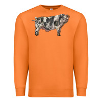 Carrot Spotted Pig Premium Sweatshirt - LillyAllenDesigns