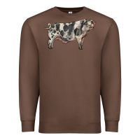 Chestnut Spotted Pig Premium Sweatshirt - LillyAllenDesigns