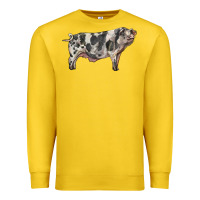 Lemon Spotted Pig Premium Sweatshirt - LillyAllenDesigns
