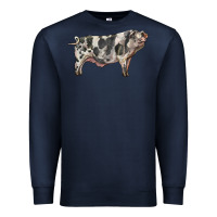 Navy Spotted Pig Premium Sweatshirt - LillyAllenDesigns