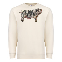 Sandshell Spotted Pig Premium Sweatshirt - LillyAllenDesigns