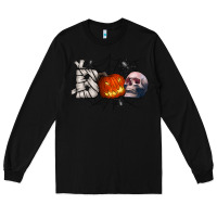 Black boo Long Sleeve Tee - CowhideDigitalArt