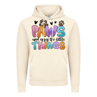 Vintage Artic paws and enjoy the little things Vintage Hoodie - MaliasSmallBusiness