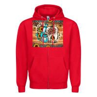Red dental sunflower Zipper Hoodie - JahusDesignShop