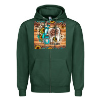 Sports Green dental sunflower Zipper Hoodie - JahusDesignShop