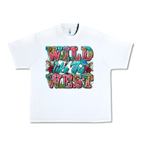 White wild like the west Urban Heavy Tee - Zillion Design Studio