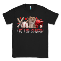 Black tis the season baseball Classic Tee - RacoonDesign