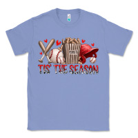Colony Blue tis the season baseball Classic Tee - RacoonDesign