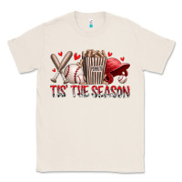 Natural tis the season baseball Classic Tee - RacoonDesign
