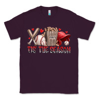 Plum tis the season baseball Classic Tee - RacoonDesign