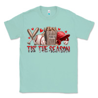 Seafoam tis the season baseball Classic Tee - RacoonDesign