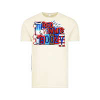 Vintage Arctic red white boozy billie wilder Vintage Tee - texasbilliewilder