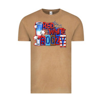 Red White Boozy Billie Wilder Vintage Tee | Teevron