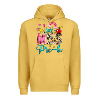 Antique Gold little miss pre k Premium Hoodie - NancyCooperArtShop