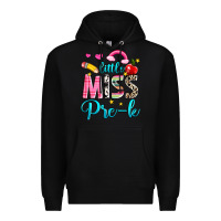 Black little miss pre k Premium Hoodie - NancyCooperArtShop