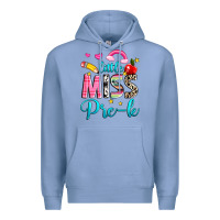Colony Blue little miss pre k Premium Hoodie - NancyCooperArtShop