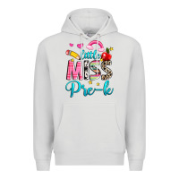 Dove Grey little miss pre k Premium Hoodie - NancyCooperArtShop
