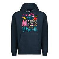 Navy little miss pre k Premium Hoodie - NancyCooperArtShop