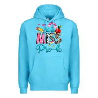 Ocean Blue little miss pre k Premium Hoodie - NancyCooperArtShop
