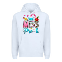 White little miss pre k Premium Hoodie - NancyCooperArtShop