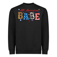 Black all american babe Heavyweight Sweatshirt - RanaPortraitStore