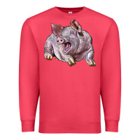 Cardinal Landrace Pig Premium Sweatshirt - LillyAllenDesigns