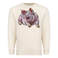 Sandshell Landrace Pig Premium Sweatshirt - LillyAllenDesigns