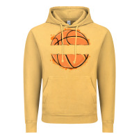 Vintage Mustard custom basketball Vintage Hoodie - MaliasSmallBusiness
