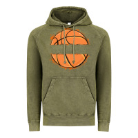 Vintage Olive custom basketball Vintage Hoodie - MaliasSmallBusiness