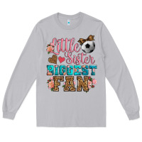 Moon Dust little sister biggest fan soccer Long Sleeve Tee - HRA Design Shop