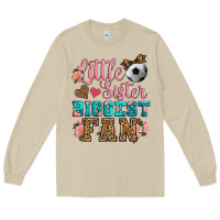 Mushroom little sister biggest fan soccer Long Sleeve Tee - HRA Design Shop