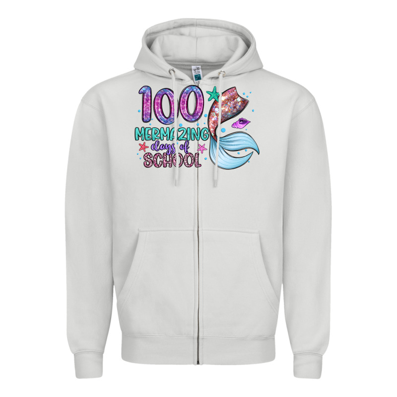100 Mermazing Days Of School Zipper Hoodie by Artiststas | Teevron