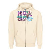 Sandshell 100 mermazing days of school Zipper Hoodie - Artiststas