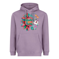 Lavender western student nurse medical instruments Heavyweight Hoodie - BarkalooDesign