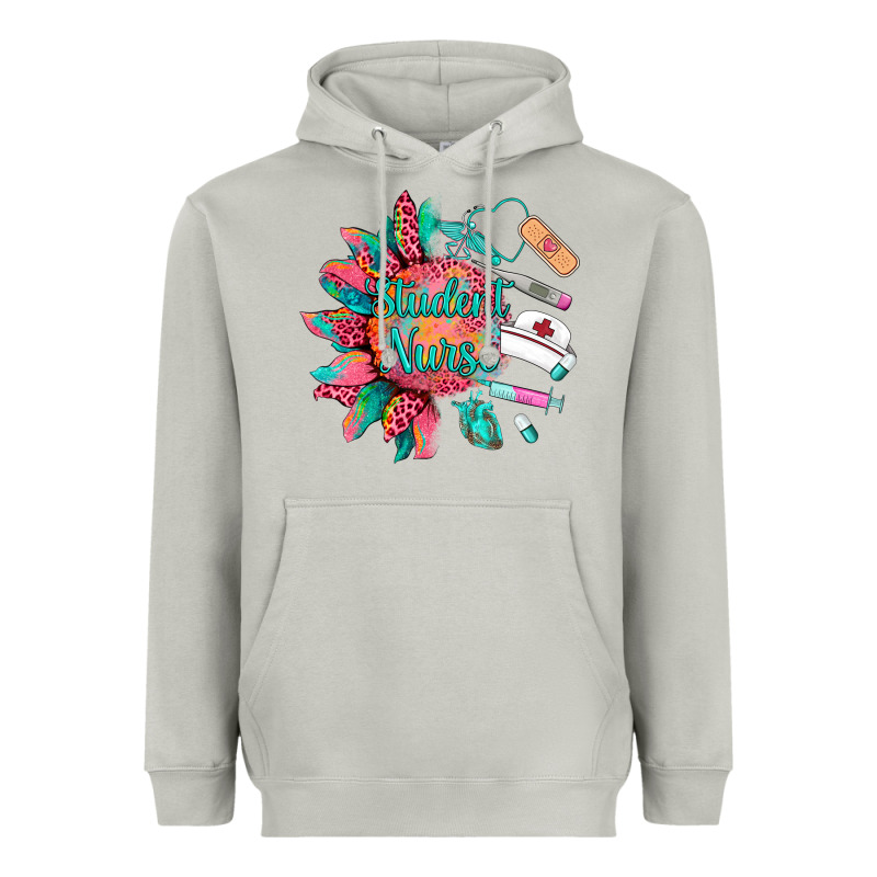 Western Student Nurse Medical Instruments Heavyweight Hoodie by BarkalooDesign | Teevron