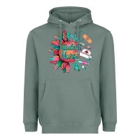 Sage western student nurse medical instruments Heavyweight Hoodie - BarkalooDesign