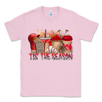 Bubblegum Pink tis the season Classic Tee - RacoonDesign