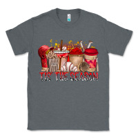 Charcoal Heather tis the season Classic Tee - RacoonDesign