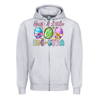 Just A Little Egg Stra Zipper Hoodie | Teevron